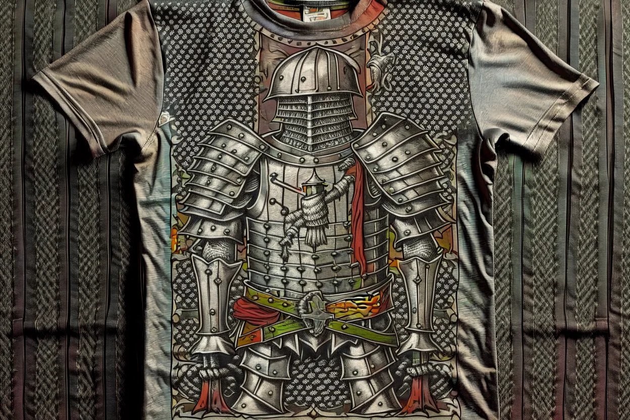 england medieval armour tshirt