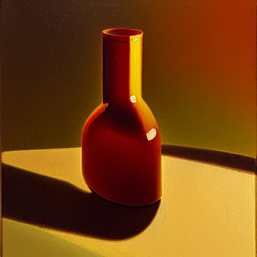 still life bottle