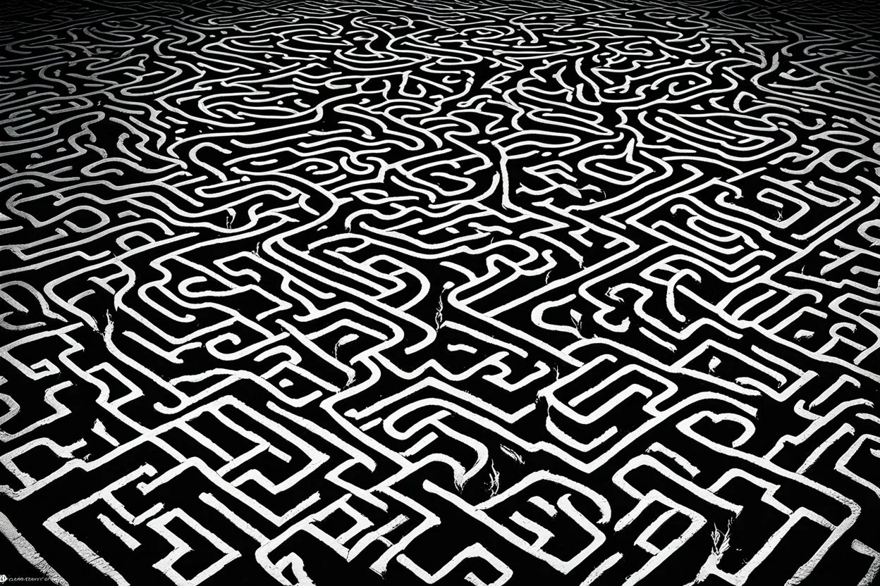 In the Neverending Surreal nightmare Maze, you not find Lost dreams. The shadows cast by the dark branches dance across the pale lights that barely illuminate the path before you. Fear, tears, pain, and despair surround you as you walk through this endless maze, searching for a way out. The darkness of the background only serves to heighten your sense of isolation and hopelessness. this maze may very well be your new reality. surreal, crepy stunning