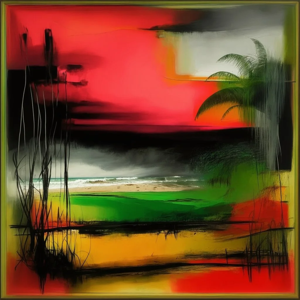 Abstract beach