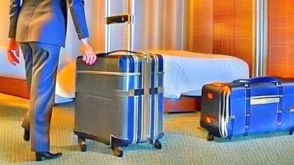 hotel housekeeping thief steals suitcase