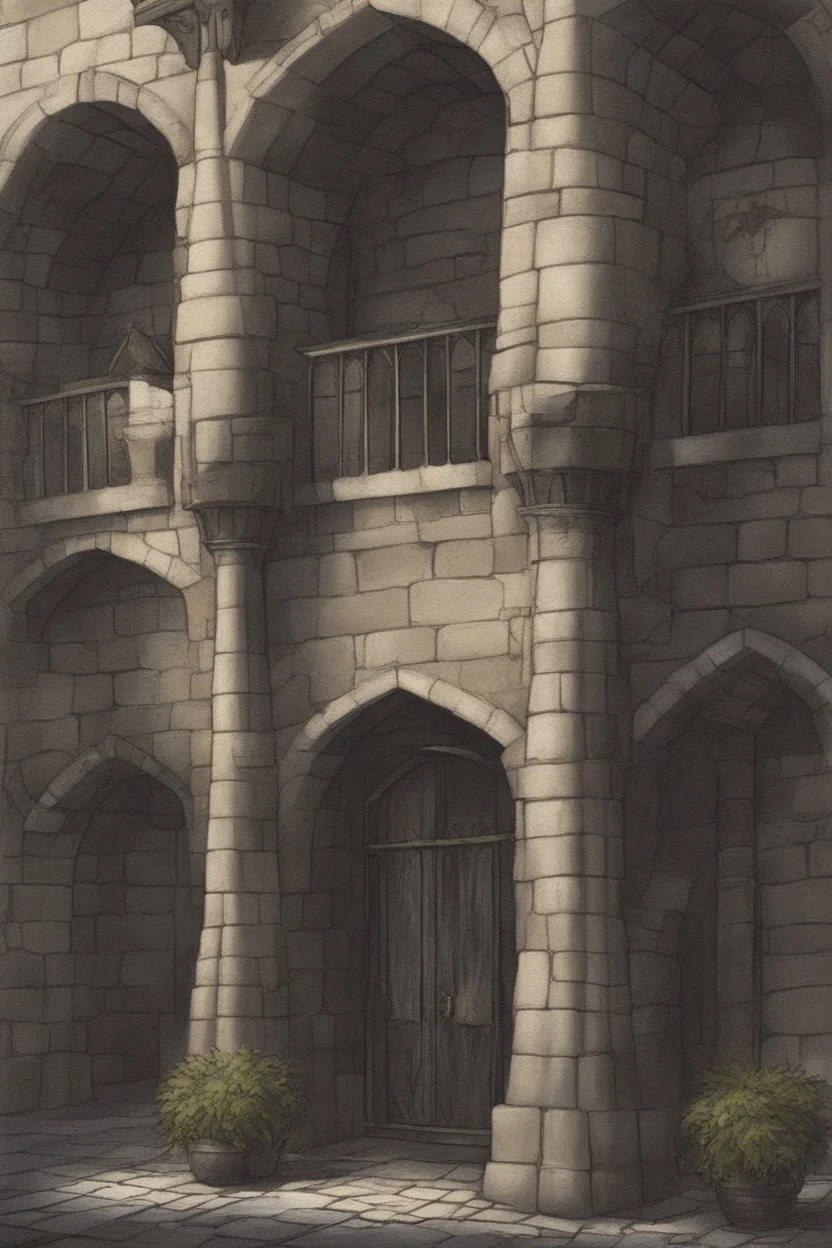 Castle ravenloft balcony