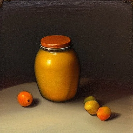 still life jar