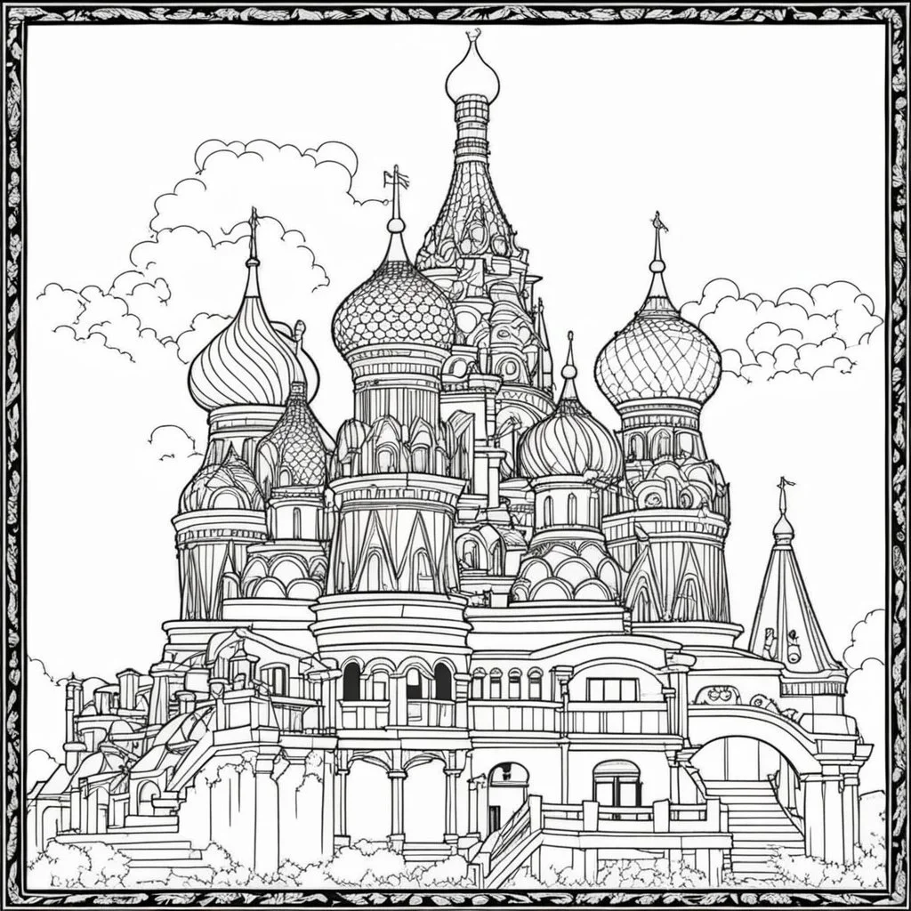 a coloring book, coloring page