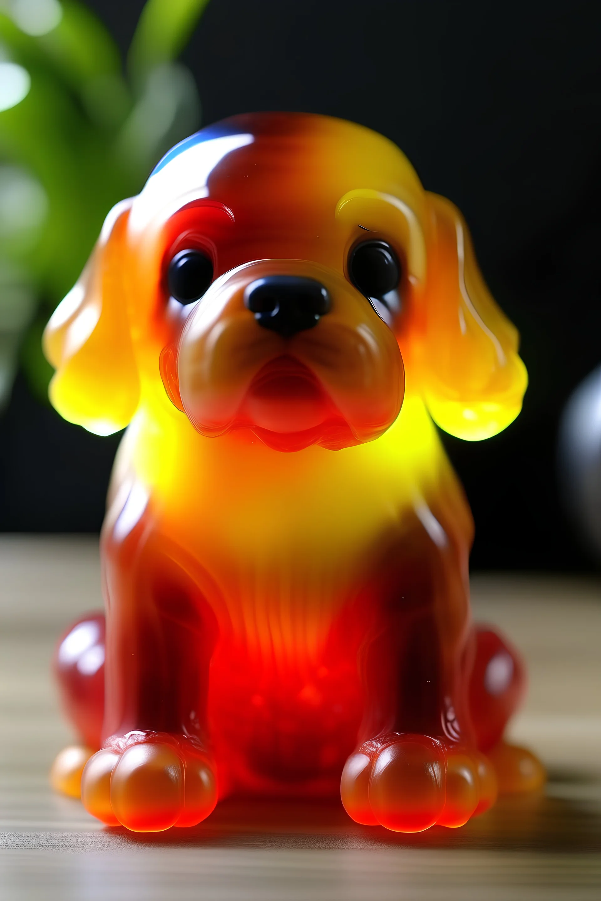 A jelly style dog