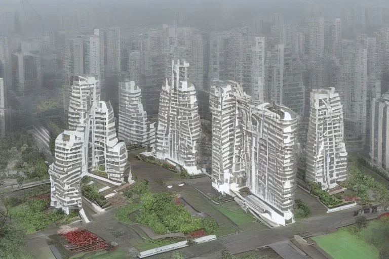 Unique building design for central bank of India. Make it world's tallest building