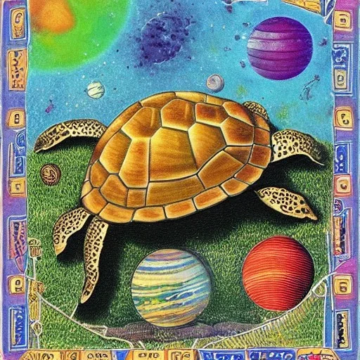 The Turtle and the Eight Planets