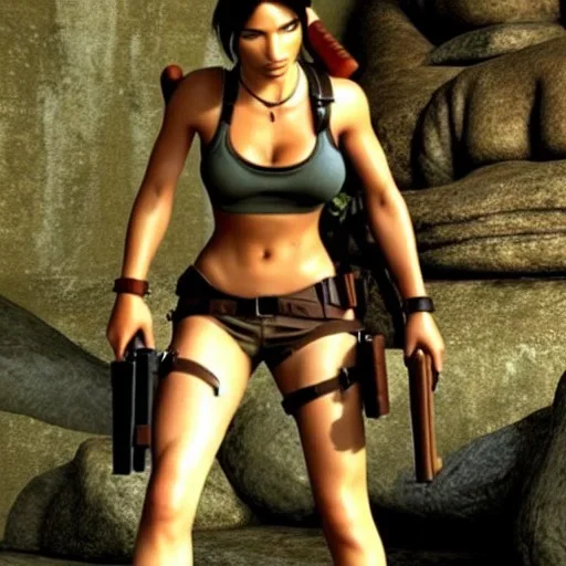 lara croft lusting for me