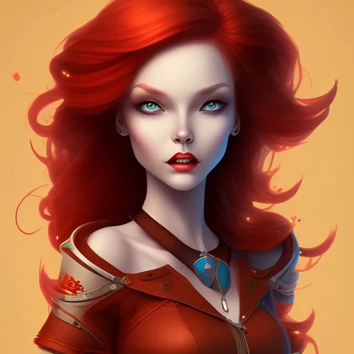 redhead witch