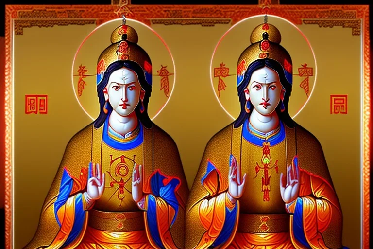 Guanyin, Orthodox icon