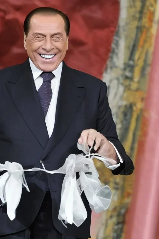 Silvio berlusconi smiling