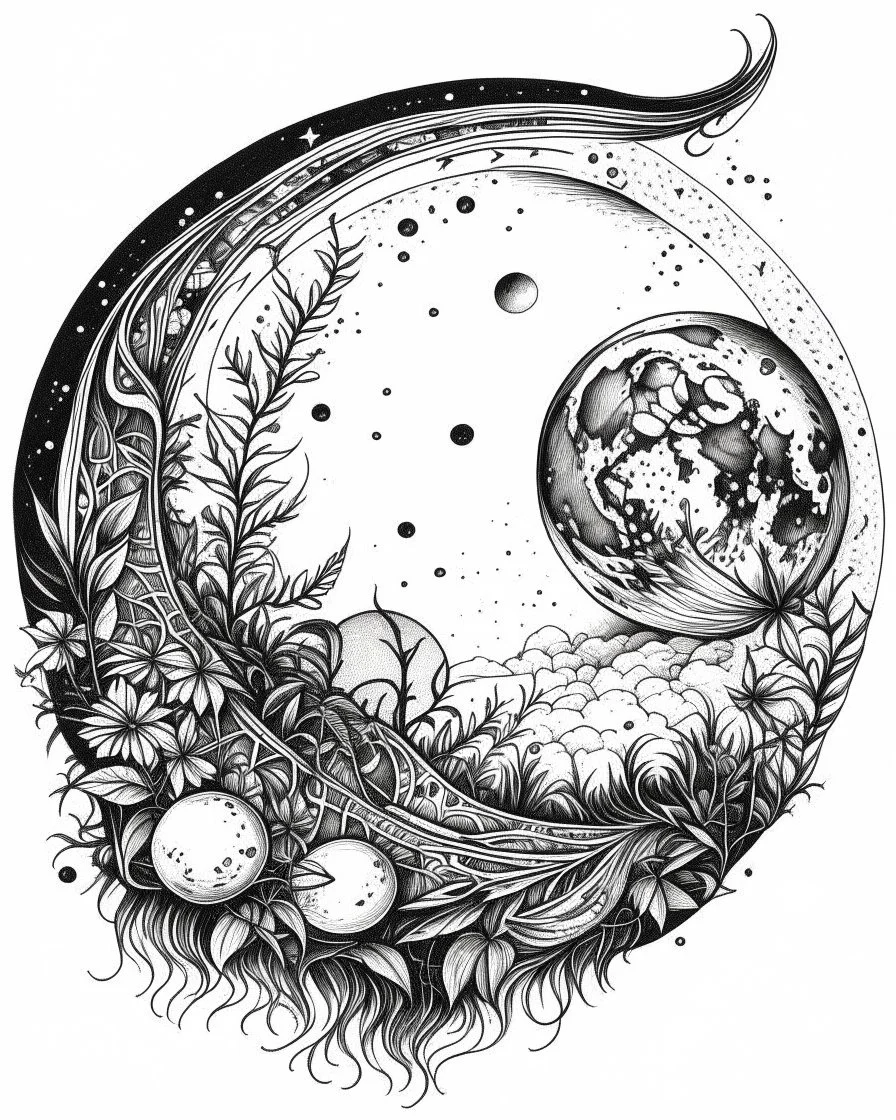 PNG Tattoo Moon Images | Free Photos, PNG Stickers, Wallpapers & Backgrounds  - rawpixel