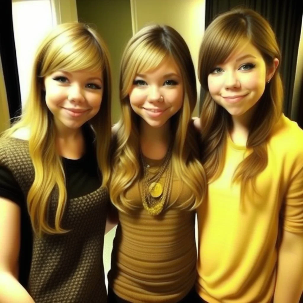 Someone who is a mixture of Lorraine Broughton, Jennette McCurdy, Sarah Cameron.