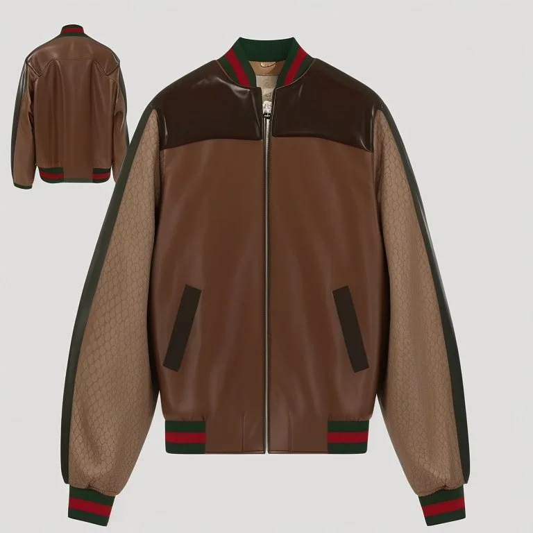 Gucci giacca pelle davanti e dietro Caterina1962