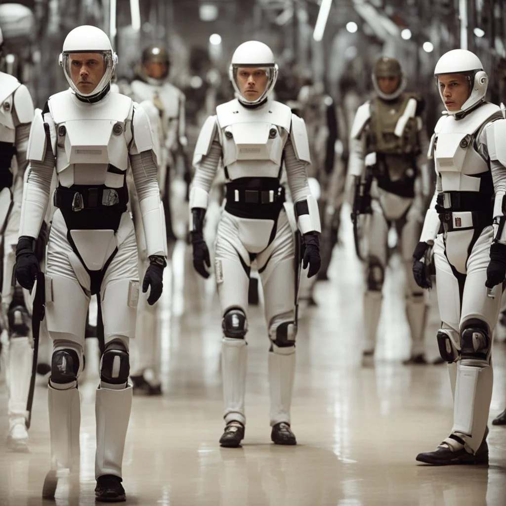 the clones are viewed as organic tools much like they were presented in Destination: Void where clones are sent out in specially prepared space ships to create an artificial consciousness. There is a clear social distinction between clones and naturally born human beings, a distinction that in the end leads to the outbreak of a series of battles and confrontations (slave_rebellions) between natural humans and clones as conflict over food supplies and assignment of risk escalates.