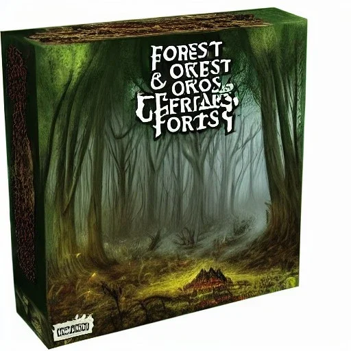 Forest of horrors and ghosts