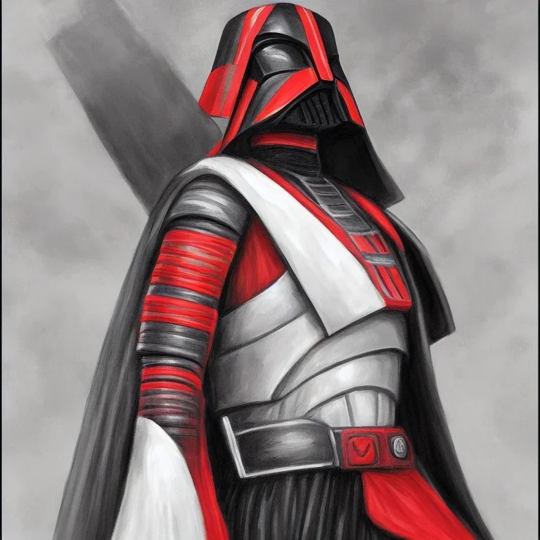 A portrait of Darth Revan by JB Casacop