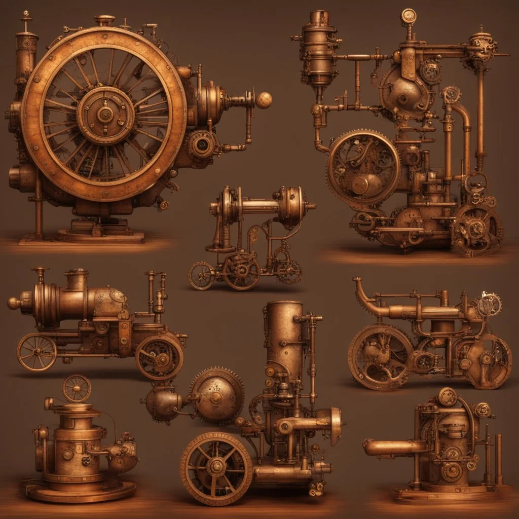 steampunk machinery