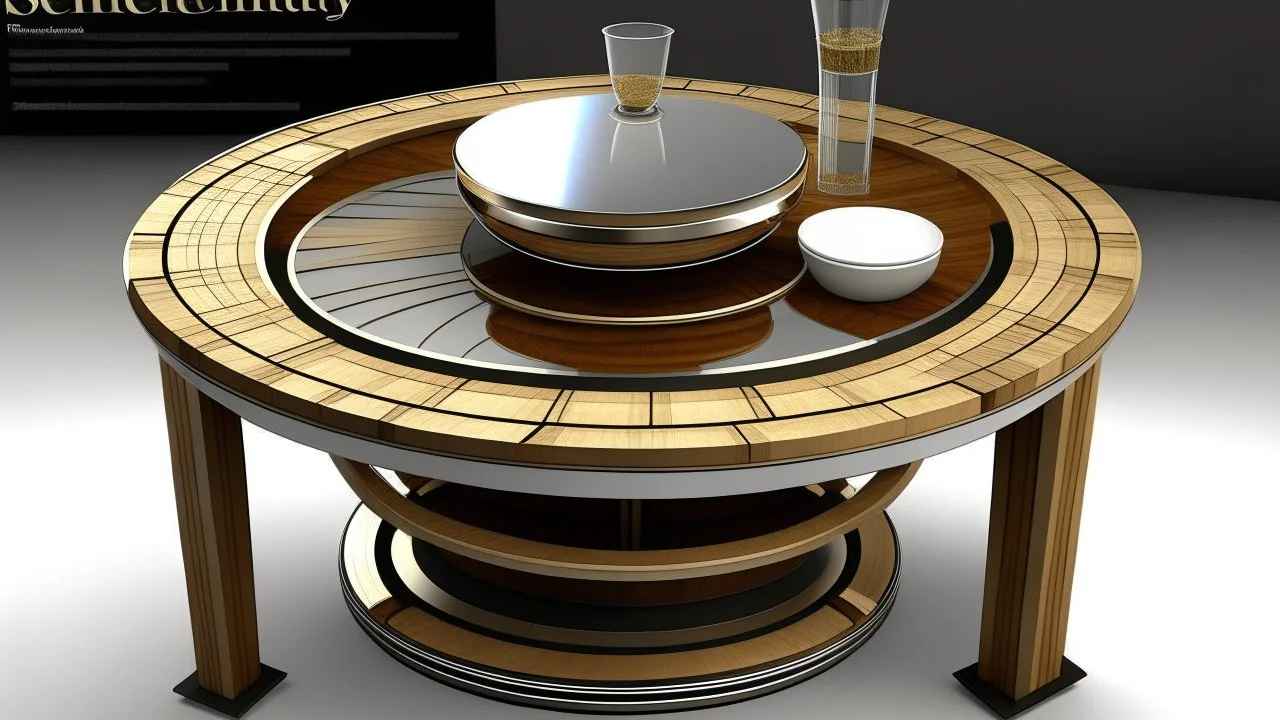 Serendipity concept table design