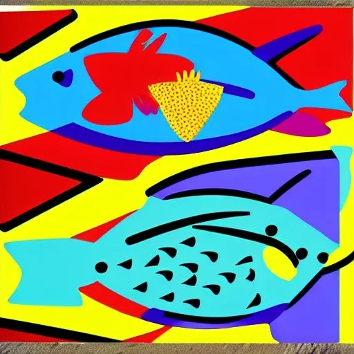 fish pop art