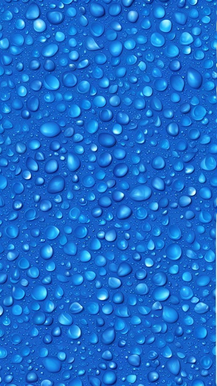 (((sphere))) water droplets on blue background seamless texture