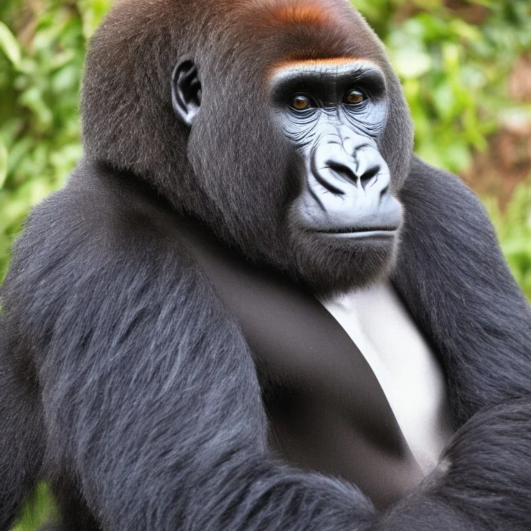 gorilla in a suit