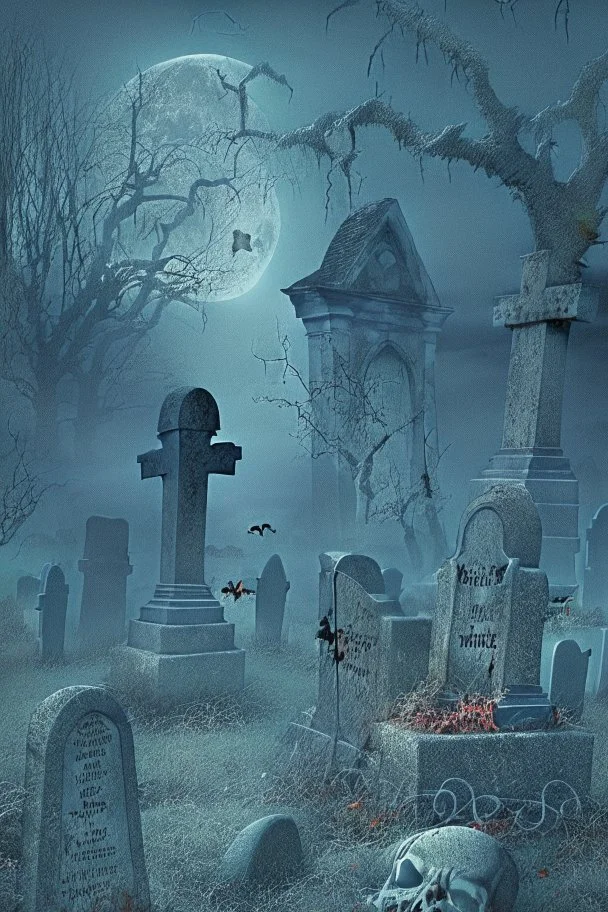 Haunted graveyard