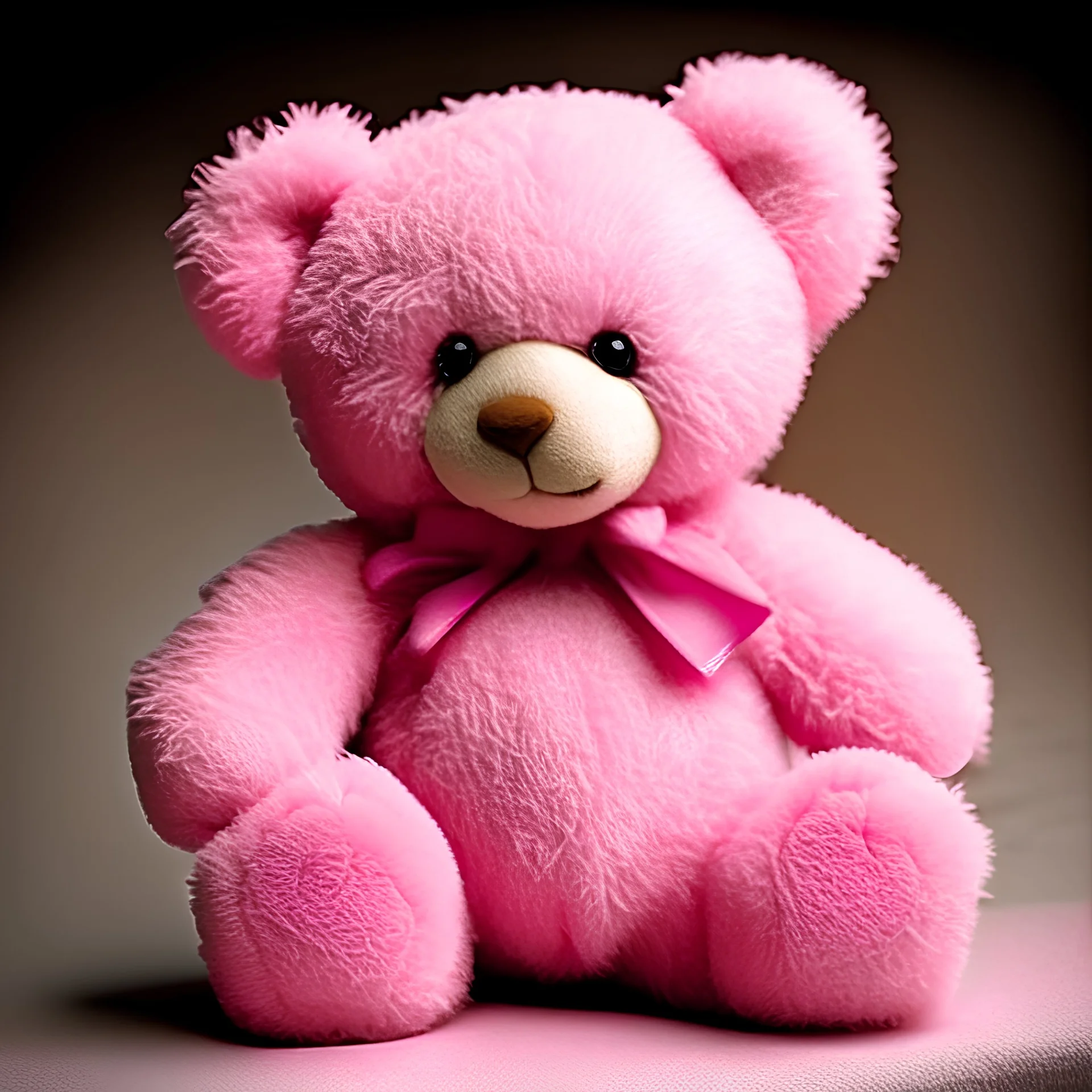 cute pink teddy bear