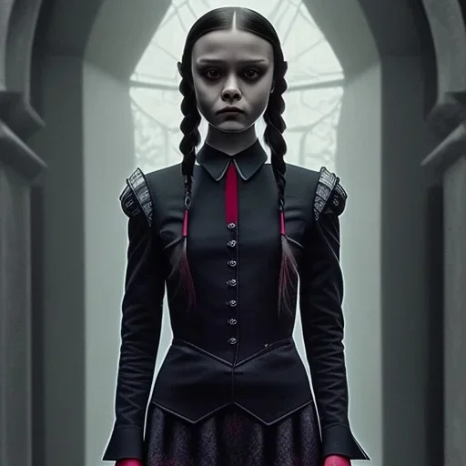 wednesday addams jenna ortega baş rol netflix dizisi 2022