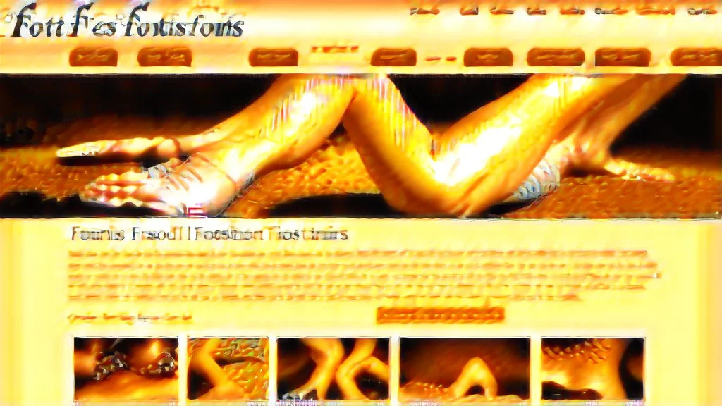 foot fetish website