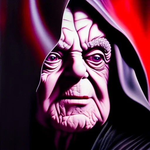 Ultra detailed fullbody Portrait in oil on canvas of Darth Sidious merges Yoda ,intense stare,extremely detailed digital painting, extremely detailed face,crystal clear Big eyes, mystical colors ,perfectly centered image, perfect composition, rim light, beautiful lighting,masterpiece,8k, stunning scene, raytracing, anatomically correct, in the style of robert e howard and Ken Kelley and Ohrai Noriyoshi and Simon Bisley and tomzj1