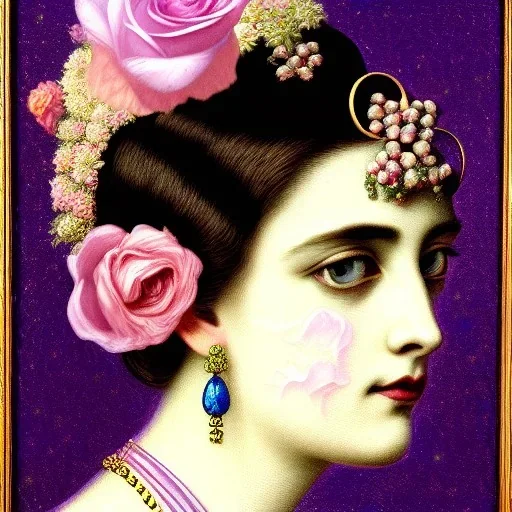 Vaporwave Victorian art