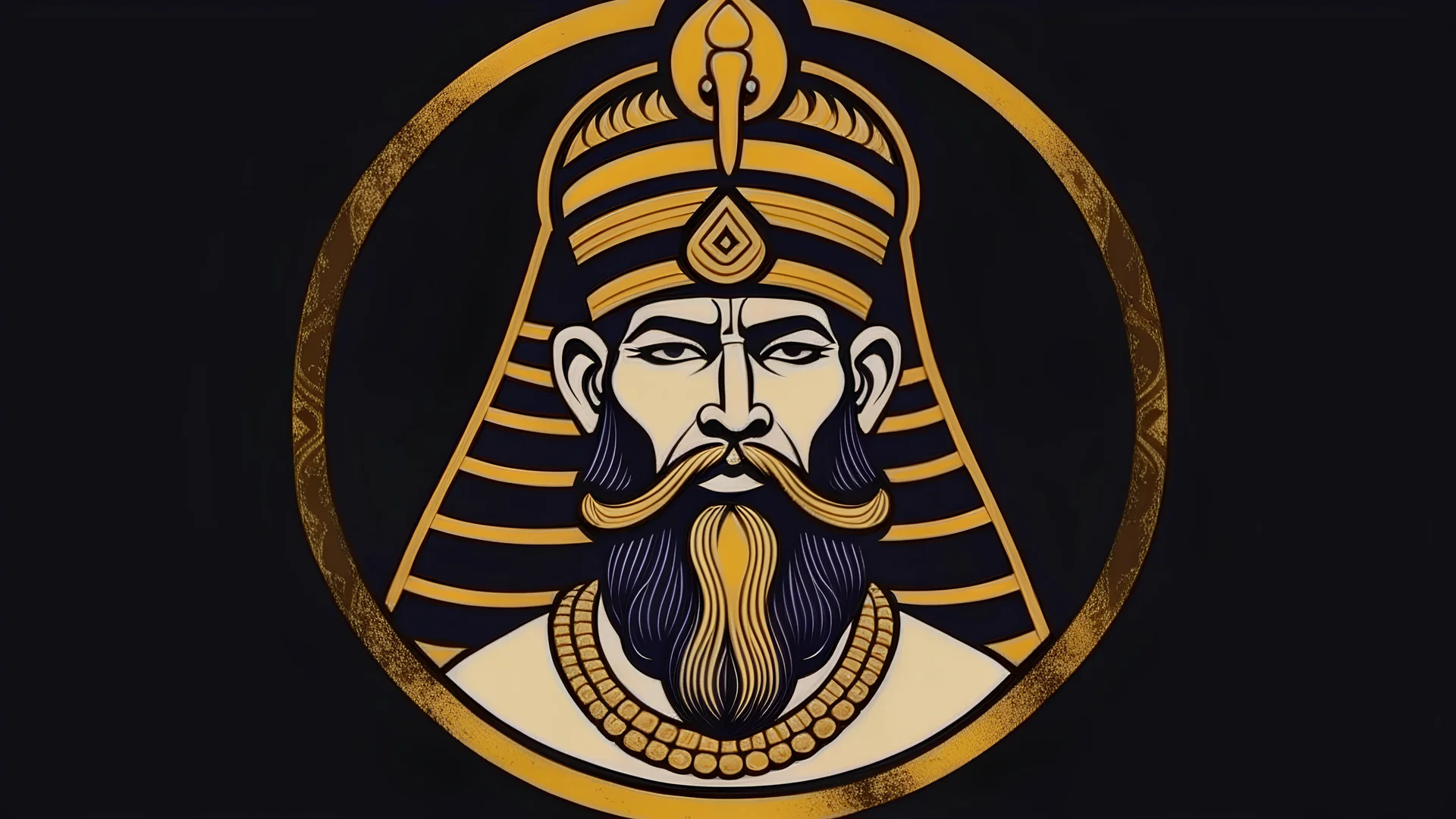 Logo of a YouTube channel specializing in ancient Arab history