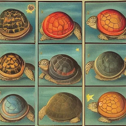 The Turtle and the Eight Planets
