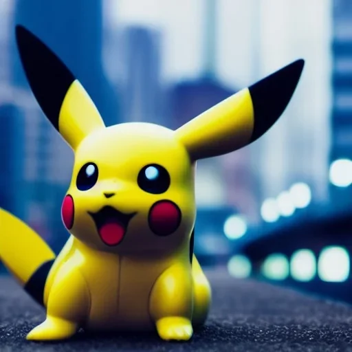 Pikachu, highly detailed, hyper-detailed, beautifully color-coded, insane details, intricate details, beautifully color graded, Cinematic, Color Grading, Editorial Photography, Depth of Field, DOF, Tilt Blur, White Balance, 32k, Super-Resolution, Megapixel, ProPhoto RGB, VR, Half rear Lighting, Backlight, non photorealistic rendering