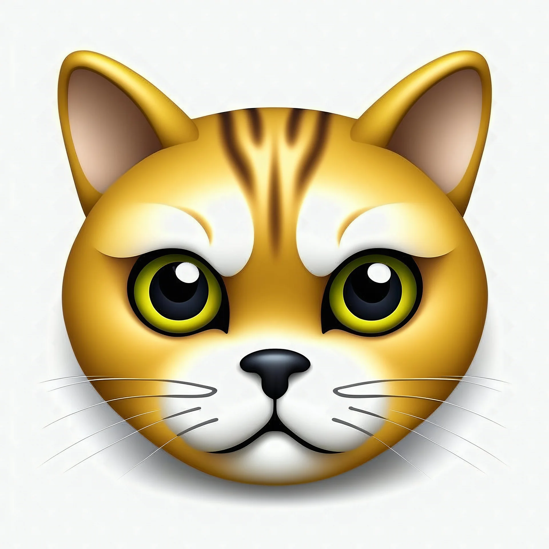 Эмодзи с кошачьей головой