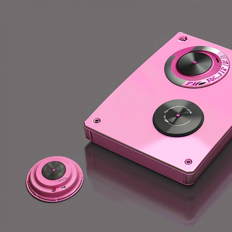 Pink CD-R design