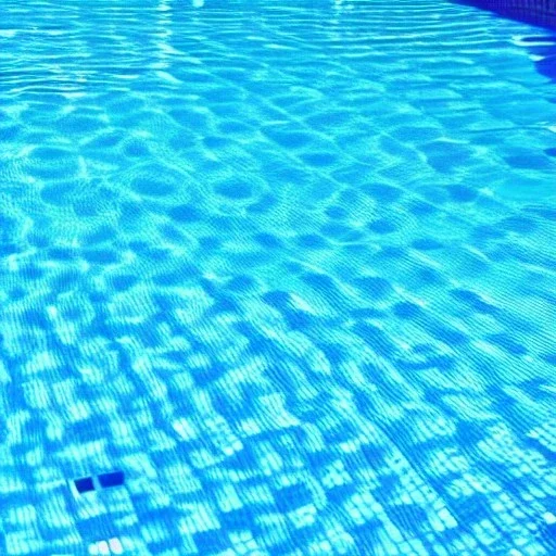 a close up of a pool with blue water, a photo by Carpoforo Tencalla, pinterest, net art, chillwave, creative commons attribution, sabattier filter