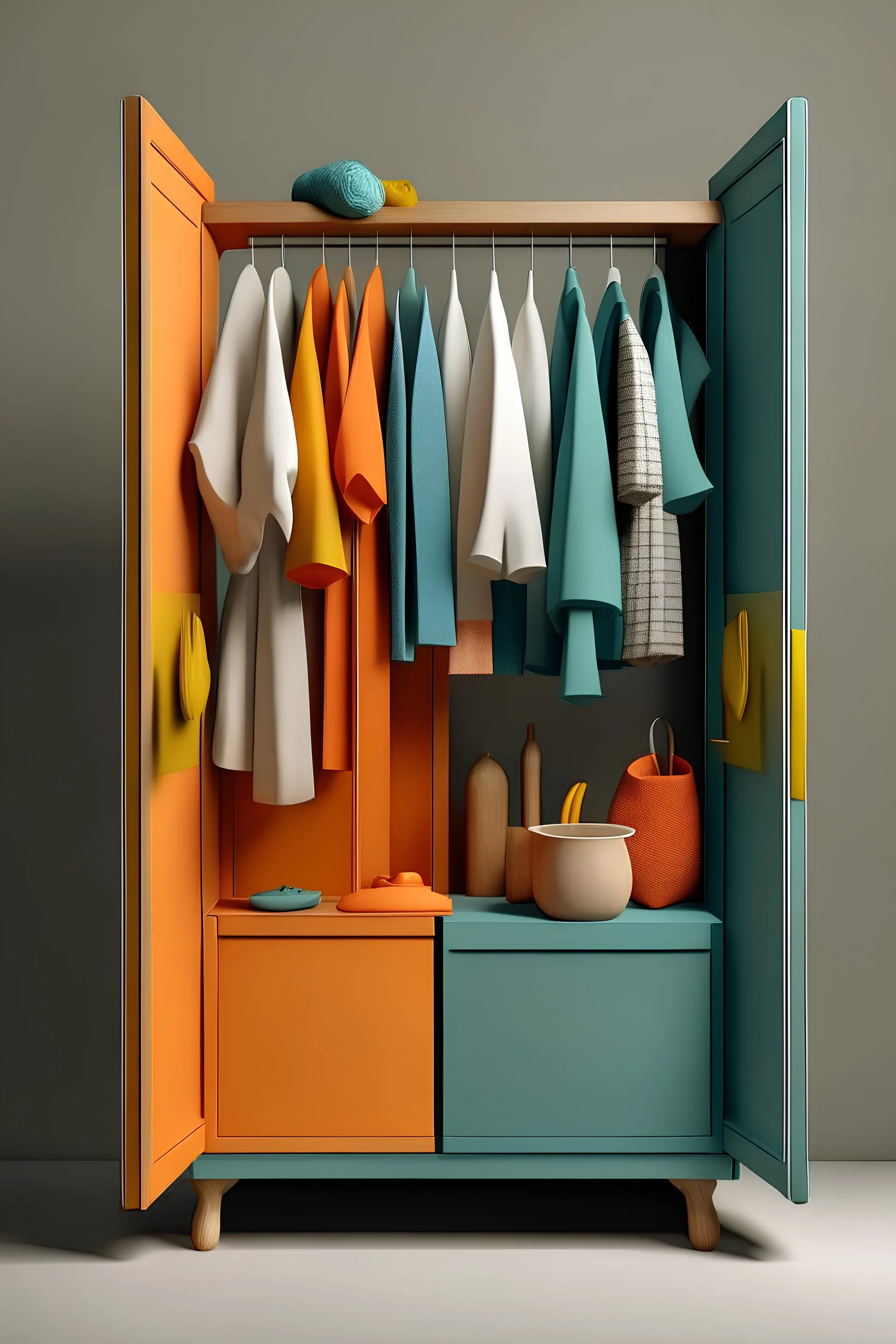 A happily designed wardrobe that gives high-fives to planet earth.