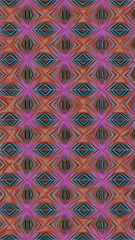 psychedelic geometric pattern