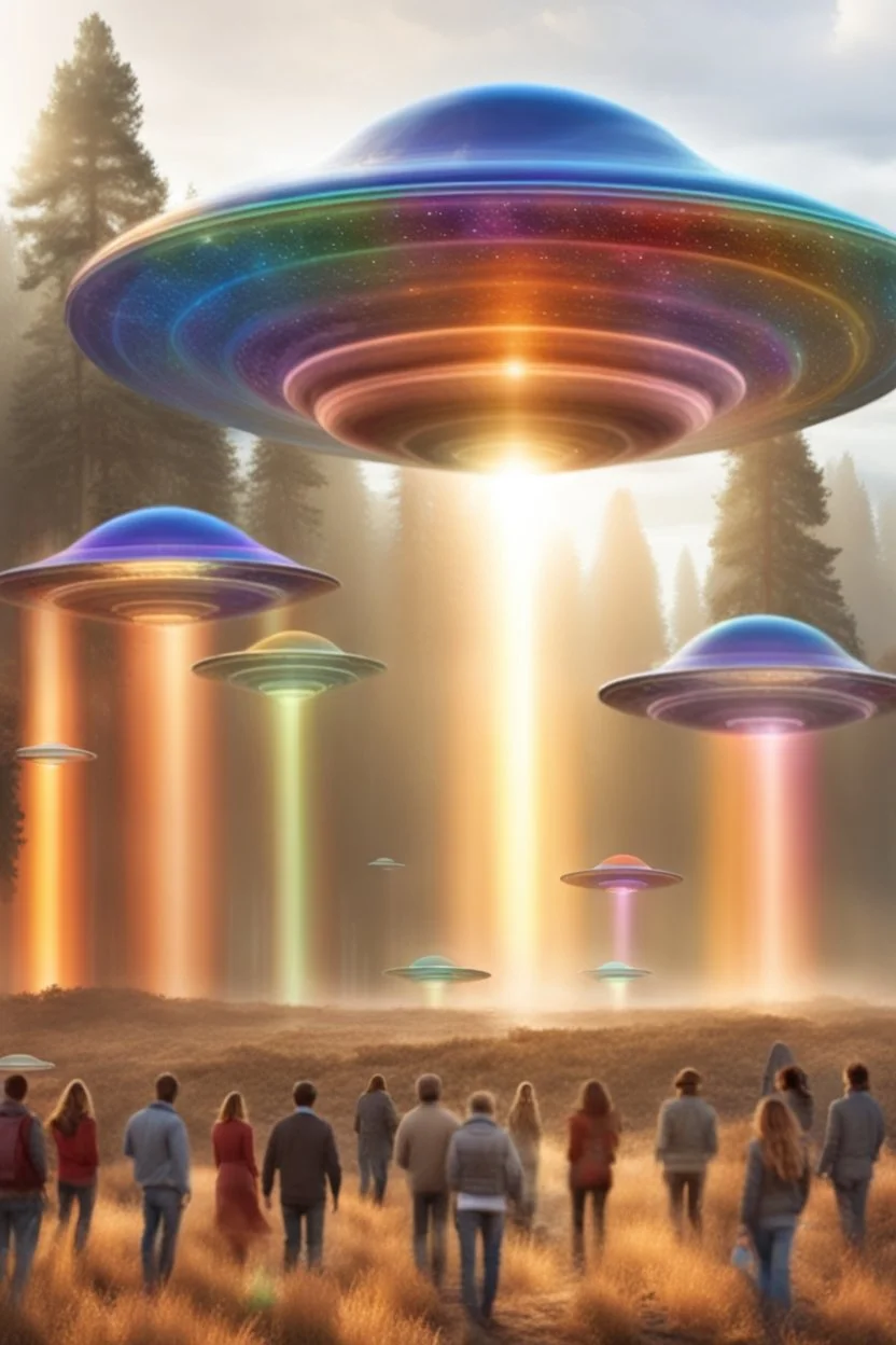 ufos rainbows,beautifuls paysages, fantastic colours,