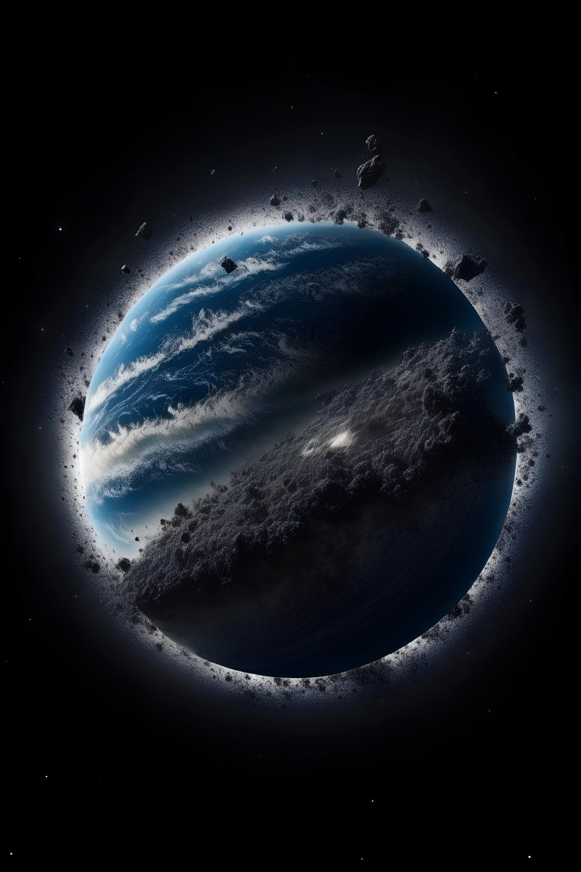 планета рушится