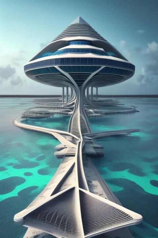 Futuristic infrastructure for maldives