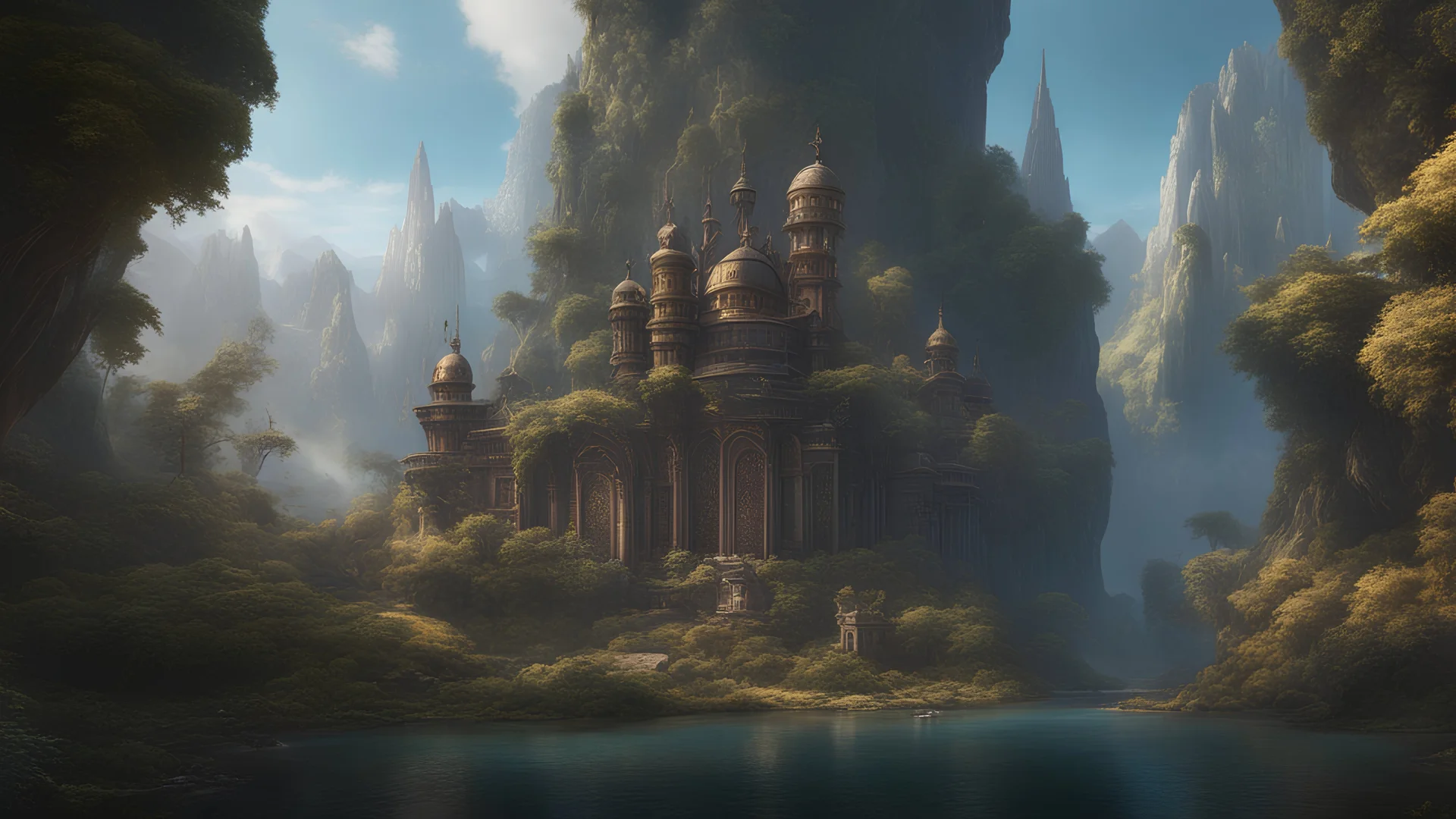 detailed matte painting, deep color, fantastical, intricate detail, splash screen, complementary colors, fantasy concept art, 8k resolution trending on Artstation Unreal Engine 5