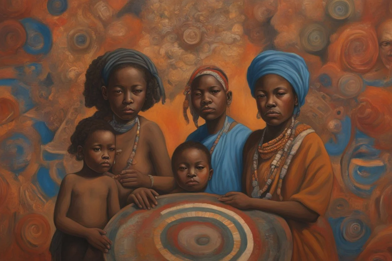 صورة لقطعة فنية تمثل لوحة تاريخية تصور لحظة من حياة الأجداد. تظهر اللوحة تفاصيل دقيقة من الزمن، حيث تجمع بين ألوان الطلاء الزاهية والتفاصيل الواقعية. يمكن رؤية أشكال ووجوه تجسد أجدادنا وتعبيراتهم، مما يعكس جمال وتنوع التاريخ والثقافة التي نحن جزءٌ منها. تأتي هذه الصورة كتذكير بأهمية الاحتفاظ بموروثنا وتوثيقه من أجل تعزيز فهمنا لماضينا وتوجيهنا نحو مستقبل مشرق.