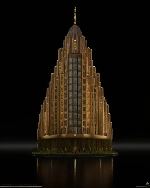 Edificio, calidad ultra hiperdetallado, arte digital, 3D 8k