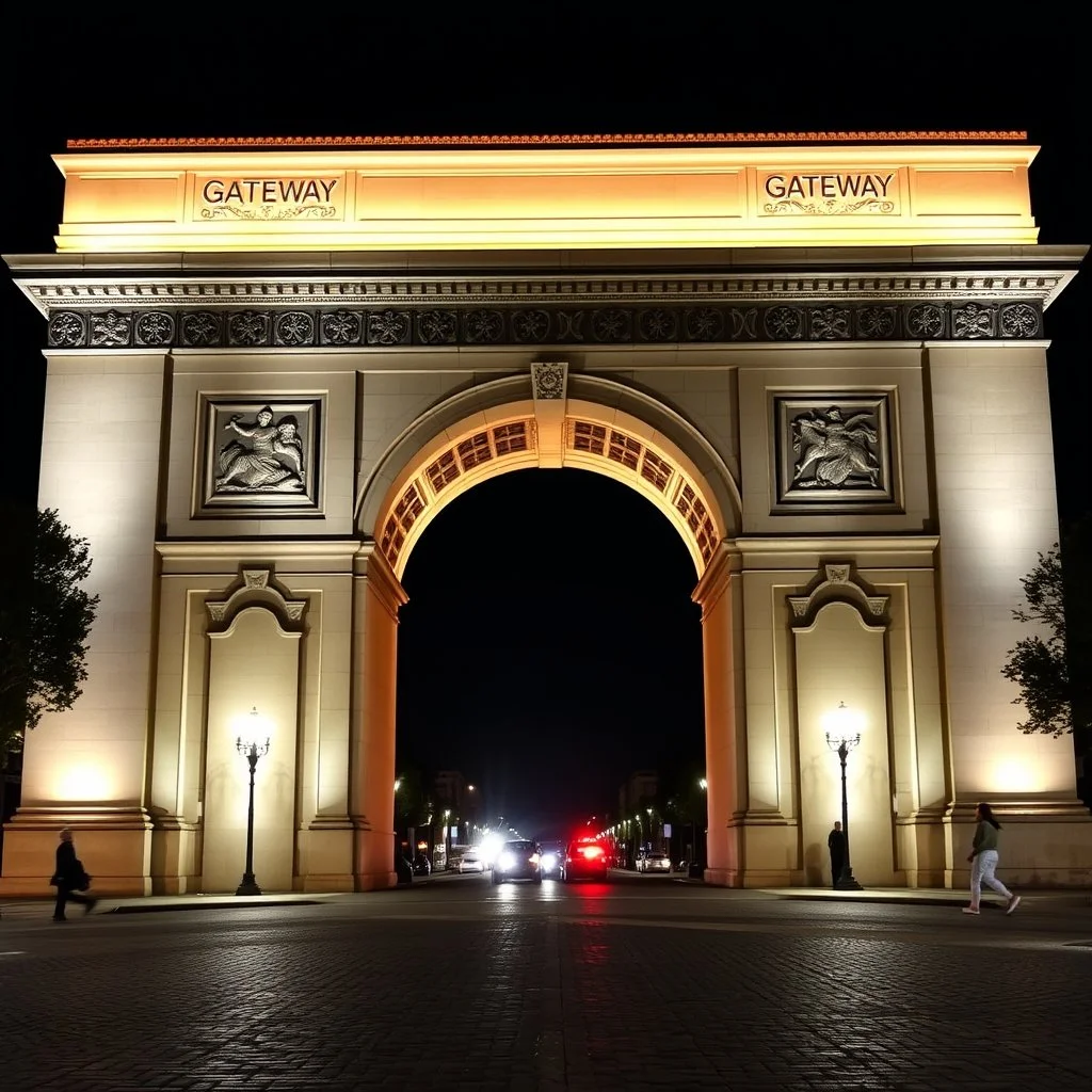 The Gateway Arch de Triomphe