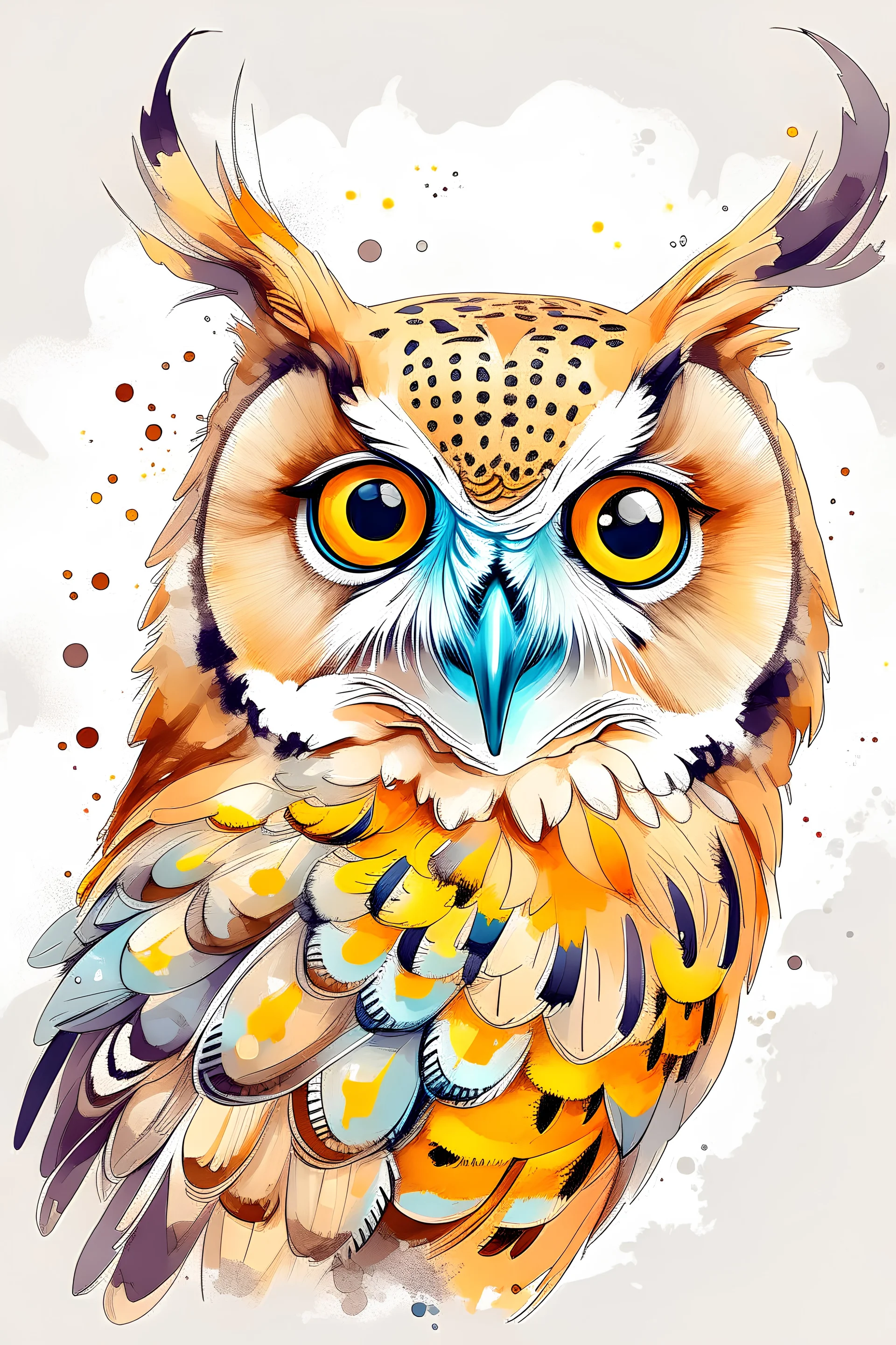 owl artwork