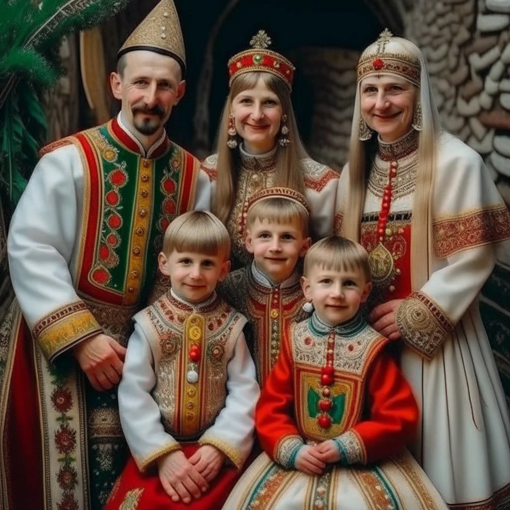"Середньовічна Україна, українська сім'я ..." | @Dana on Stablecog