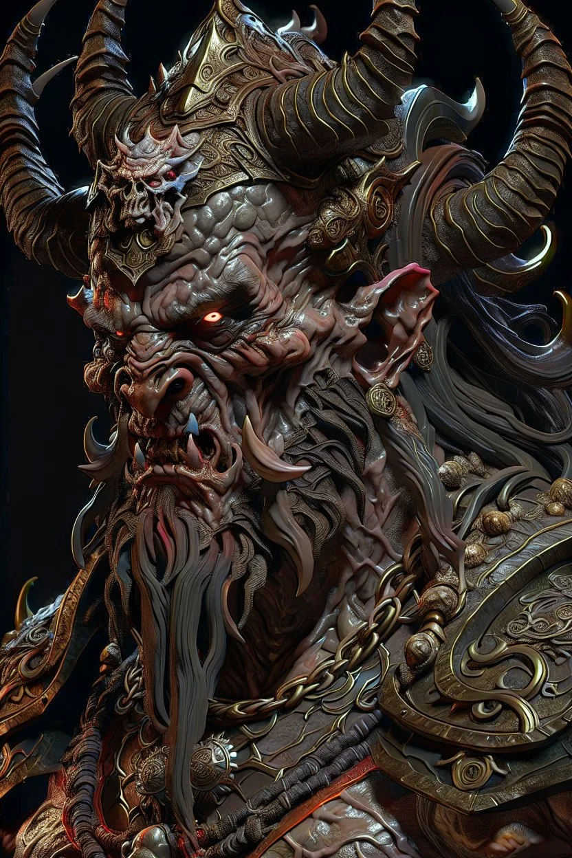 demon zeus , trending on artstation, sharp focus, studio photo, intricate details, highly detailed, by greg rutkowski